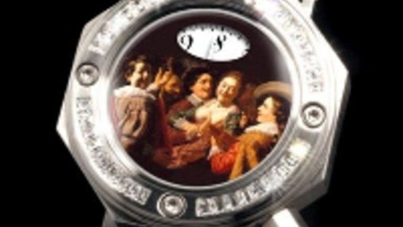 Часы с миниатюрой Яна Ливенса