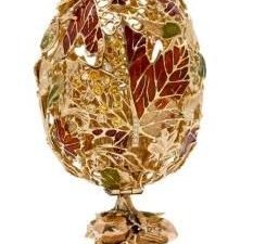 Чешский монетный двор изготовил коллекцию из золотых и серебряных яиц «Времена года» к 200-летию со дня рождения Густава Фаберже