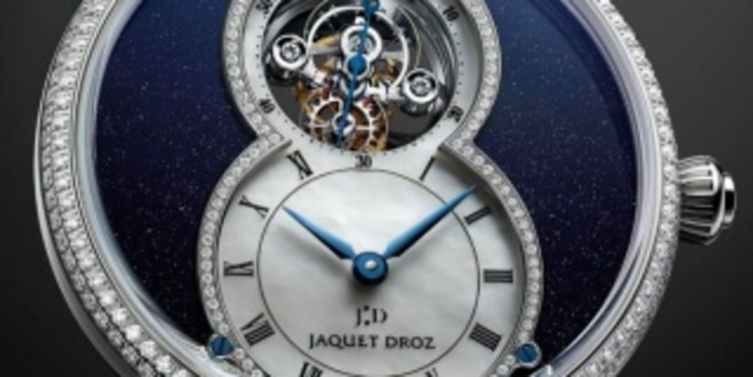 Сочетание ювелирного и часового искусств: Grande Seconde Tourbillon Aventurine от Jaquet Droz