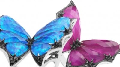 Золотые бабочки — новая коллекция украшений зима 2014