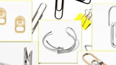 Офисный дресс-код: украшения в форме скрепок, кнопок и прочей канцелярии