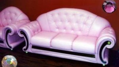 Кристаллы Swarovski в мебели