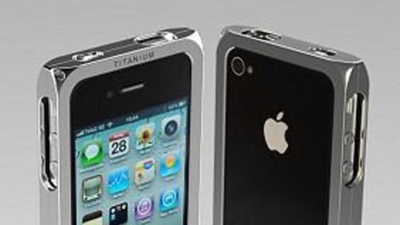 Титановая защита для iPhone 4
