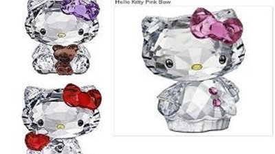 Совместная работа Swarovski и Hello Kitty