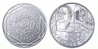 Монета «Майотта» посвящена французскому региону (10 евро)