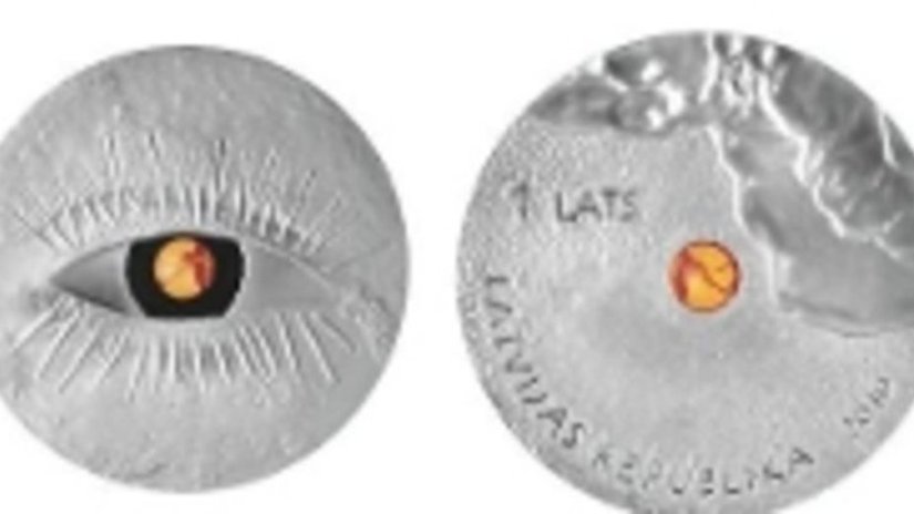 «Янтарная монета» - "Монета 2010 года" в Латвии