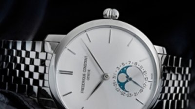 Альянс стиля и мануфактурного мастерства: Slimline Moonphase Manufacture