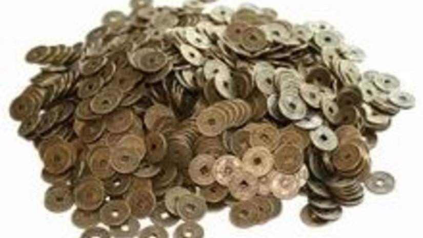 Найдены две тонны старинных монет