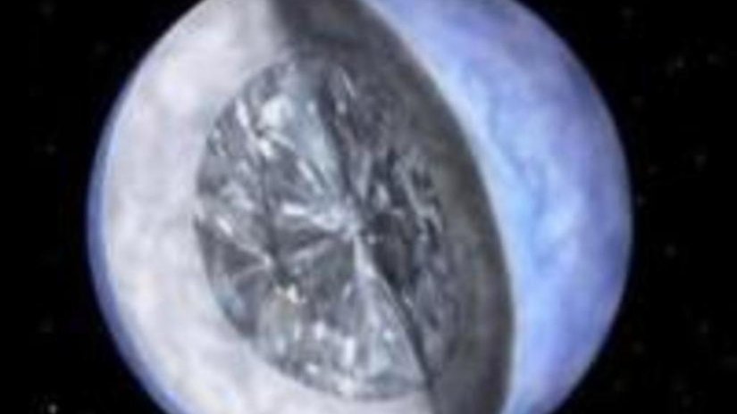 Самый крупный бриллиант диаметром 4000 км