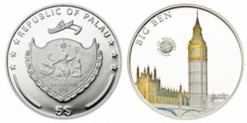 Символ Лондона по-прежнему вдохновляет дизайнеров монет