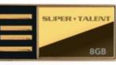 Появилась миниатюрная золотая флэшка