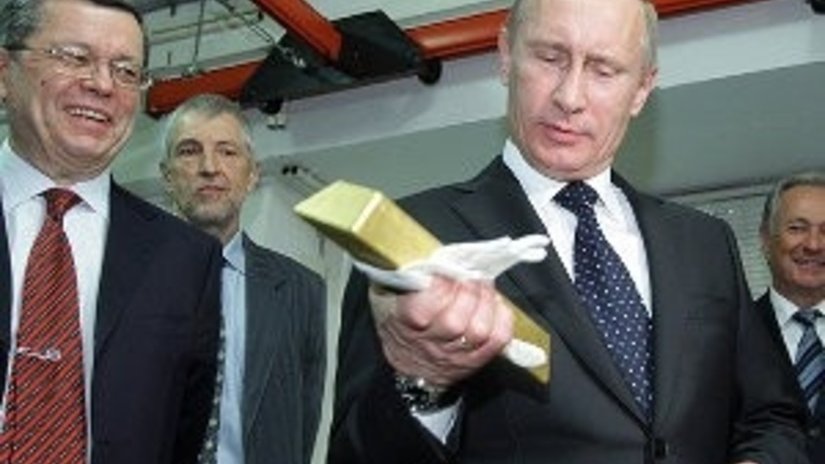 Путин делает ставку на золото против доллара