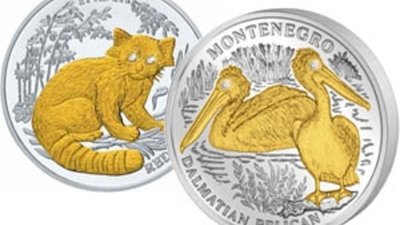 Монеты с бриллиантами поступили в продажу