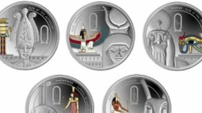 Коллекционеры смогут купить набор монет «История Осириса»