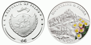 Монета «Вайсхорн» - продолжение серии «Горы и флора»