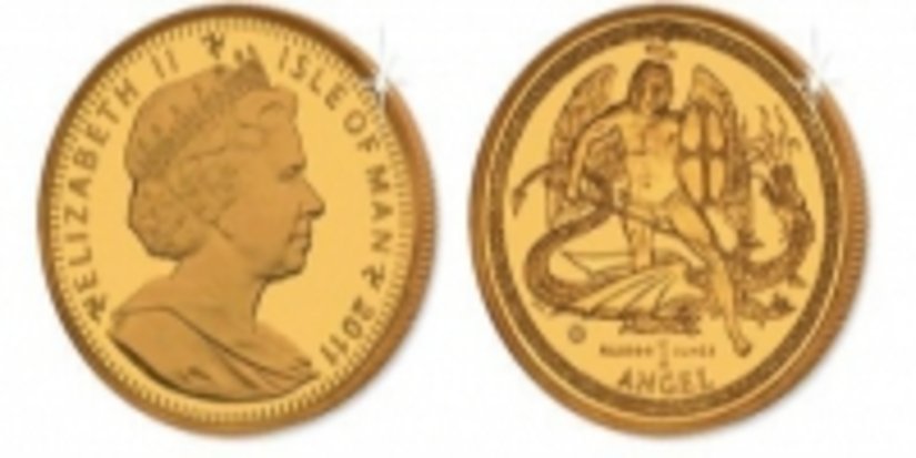 Монетный двор г. Побджой представил золотую монету с ангелом