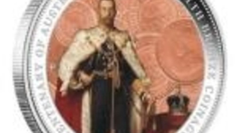 Король Георг V на юбилейной монете