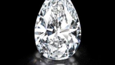 Самый большой белый бриллиант в аукционном мире будет продан на торгах Christie's