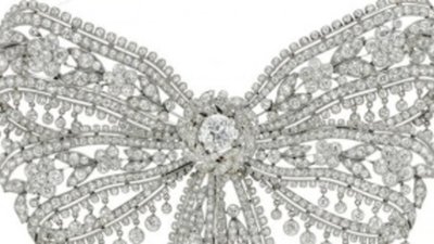 Брошь Cartier: Кружевной бант