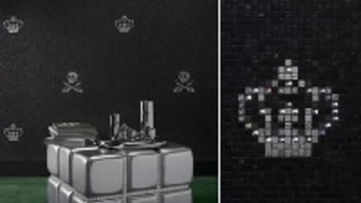 Bisazza Crystal Collection - кристаллы Swarovski снова украшают стены
