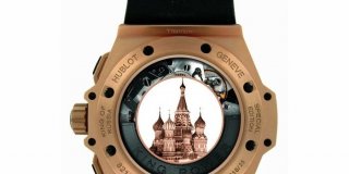 Золотые часы для патриотов - King of Russia от Hublot.
