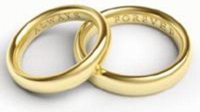 Гравировка на обручальных кольцах