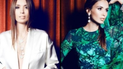 Лиза Ющенко и Зоя Литвин показали драгоценности в новой фотосессии