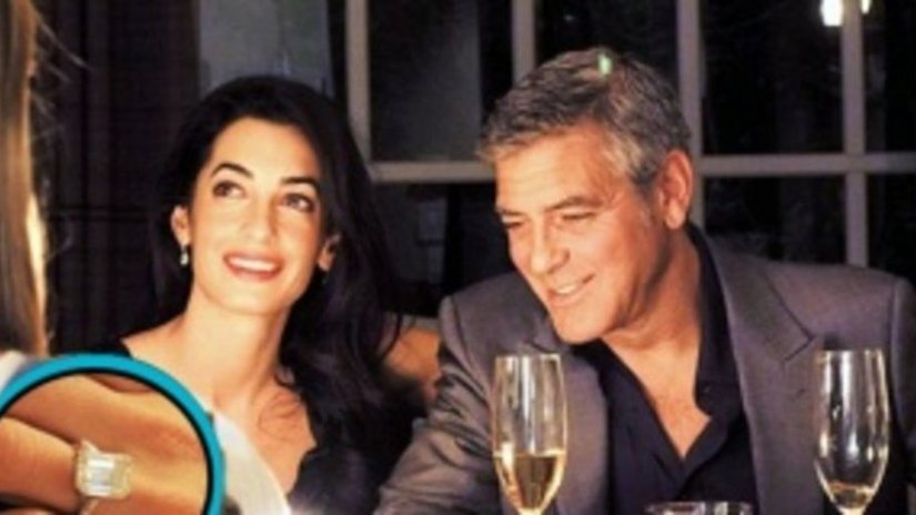 Джордж Клуни подарил возлюбленной кольцо за $760 тысяч