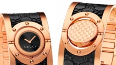 Новые часы-перевертыши от Gucci