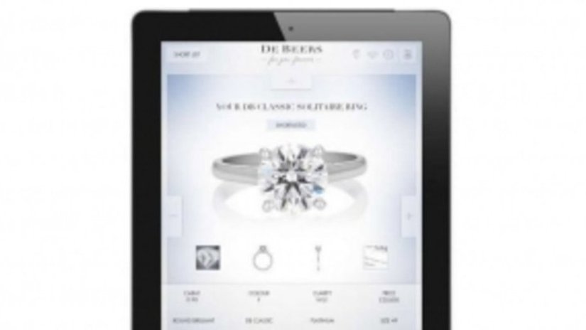 iPad обзавелся приложением для заказа колец с бриллиантами