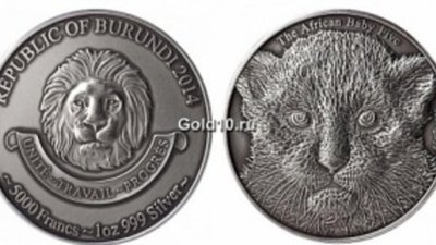 Монета «Леопард» имеет ультравысокий рельеф