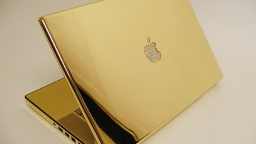 Новый Macbook Pro – в золоте и бриллиантах