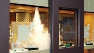 В России начались продажи дымовой системы для защиты от ограблений