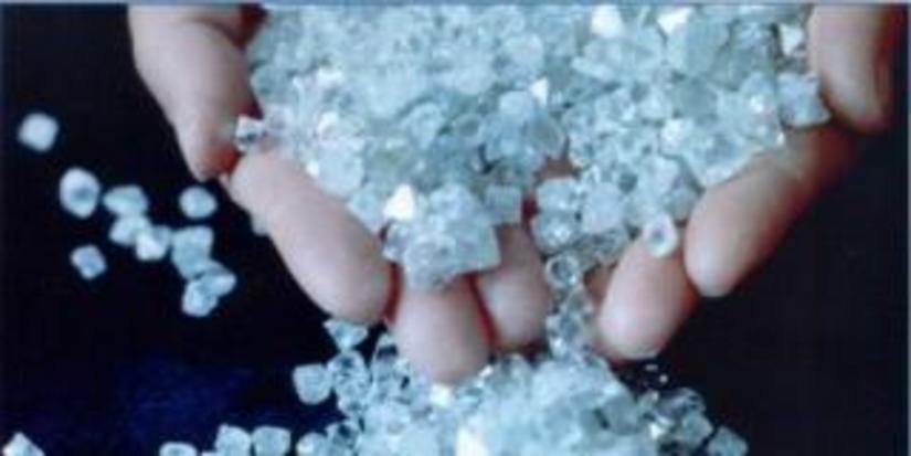 Anjin производит 3000 каратов алмазного сырья в день