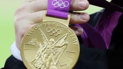 Ювелиры оценили стоимость золотой медали Олимпиады в Лондоне