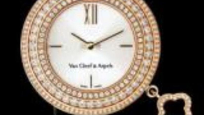 Бриллиантовые часы от Van Cleef & Arpels
