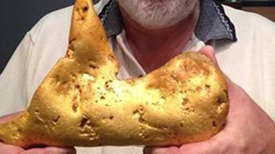 Австралиец нашёл золотой самородок весом более 5 кг