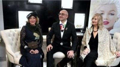 В "Русских самоцветах" прошел модный рождественский вечер