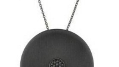 Украшения из углепластика с бриллиантами