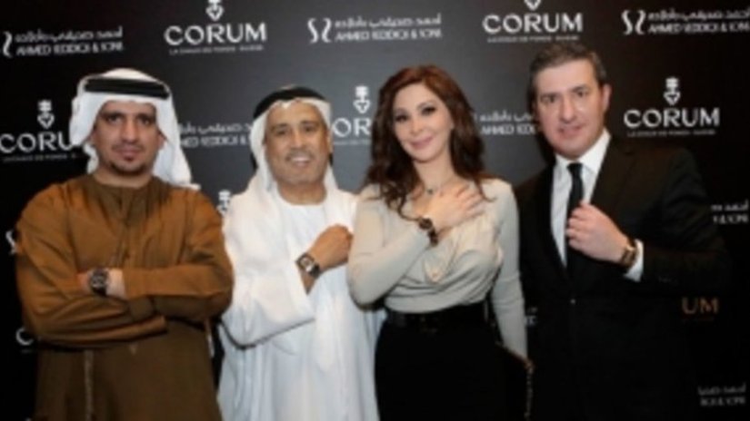 Выставка эксклюзивных наручных часов Corum в Dubai Mall
