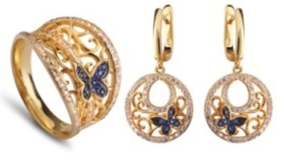 Цветной родий в стильных новинках сезона