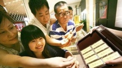 В июле спрос на золото в Китае превысил 1000 т.