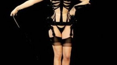 Показ Jean Paul Gaultier: магия черного, мех, кожа и Дита фон Тиз