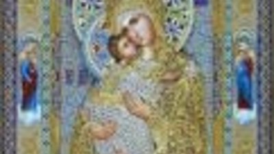 Выставка икон предприятия «Ростовская эмаль» на Крымском валу