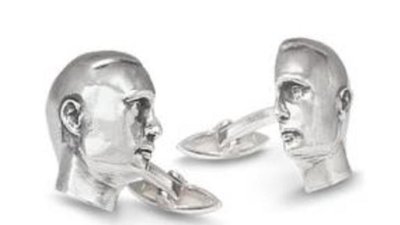 Владимира Путина отлили в серебре