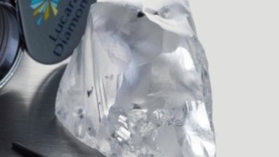 Lucara обнаружила алмаз массой 341,90 карата
