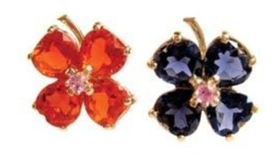 Серьги-гвоздики