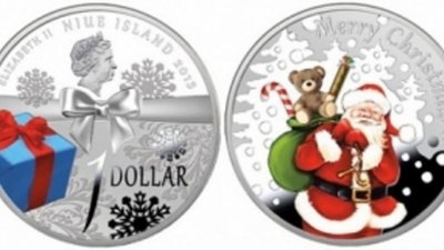 Юным нумизматам желают Счастливого Рождества