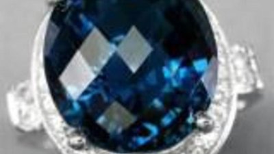 Лондонский синий топаз
