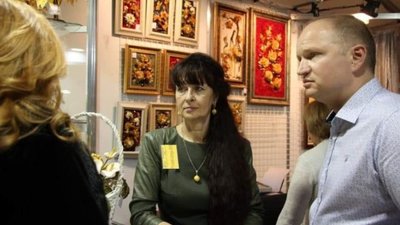 Холдинг "Русский Янтарь" представил свою экспозицию на ежегодной выставке "Янтарь Балтики"